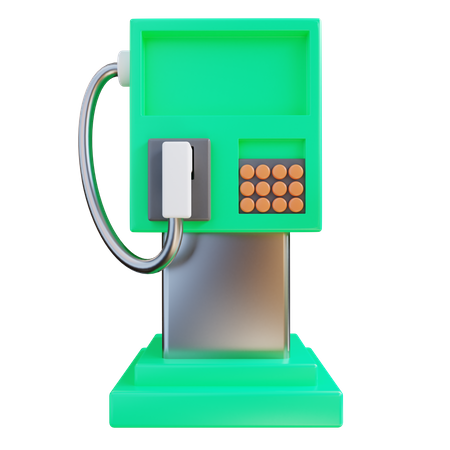 Bomba de biocombustible  3D Icon