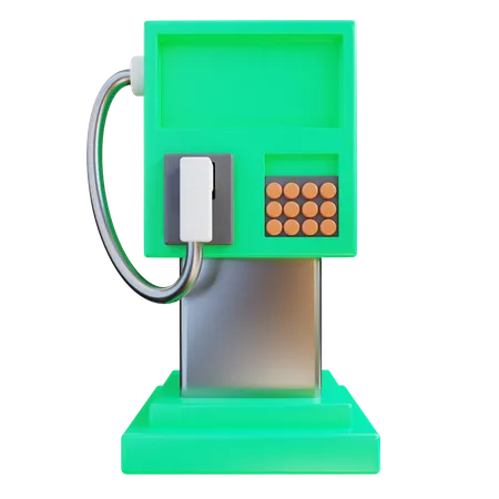 Bomba de biocombustible  3D Icon
