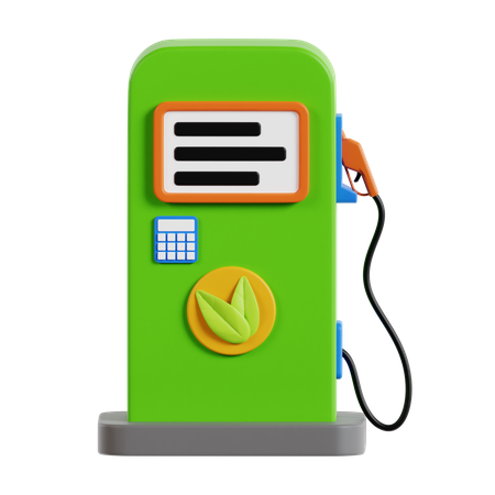 Bomba de biocombustible  3D Icon