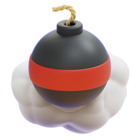 Bomba de fumaça  3D Icon