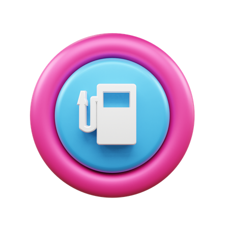 Bomba de gasolina  3D Icon