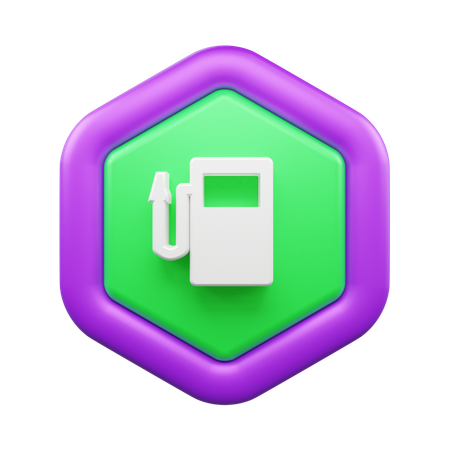 Bomba de gasolina  3D Icon