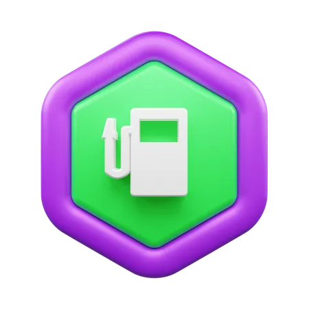 Bomba de gasolina  3D Icon