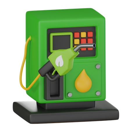 Bomba diesel  3D Icon