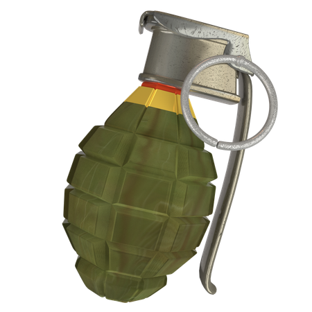 Bomba granada  3D Icon