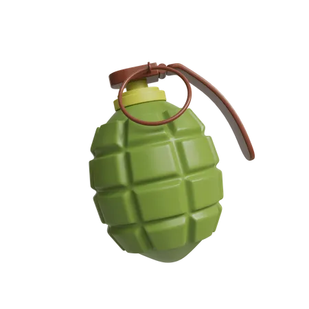 Bomba granada  3D Icon