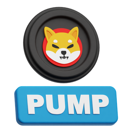 Bomba Shiba Inu  3D Icon