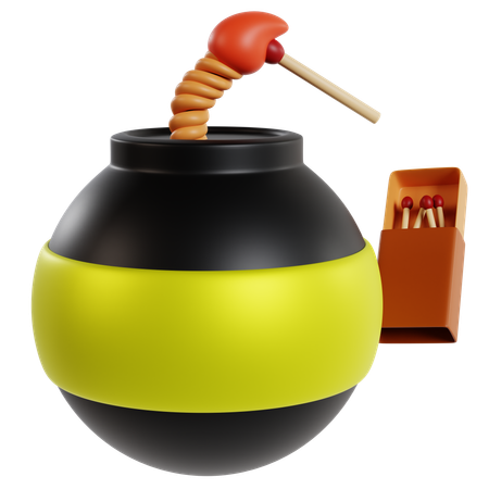 Bombe  3D Icon