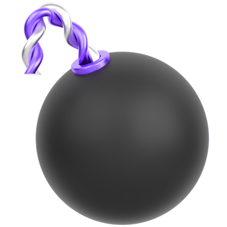 Bombe  3D Icon
