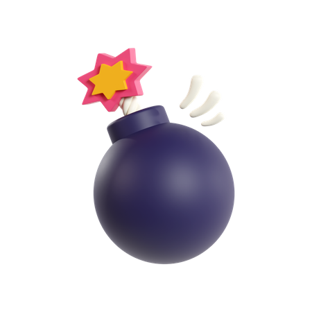 Bombe  3D Icon