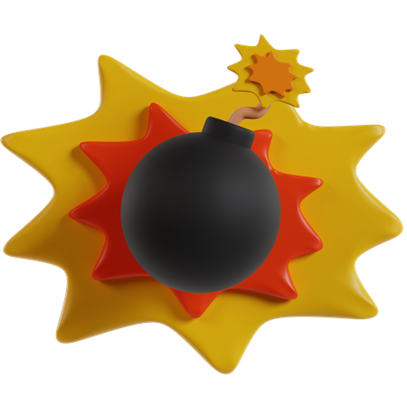 Bombe  3D Icon