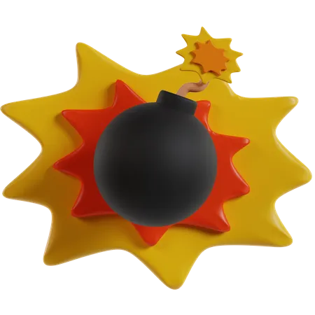 Bombe  3D Icon