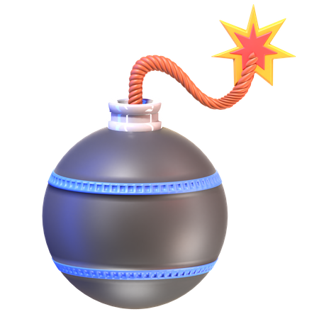 Bombe  3D Icon