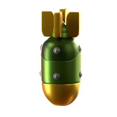 Bombe atomique  3D Icon