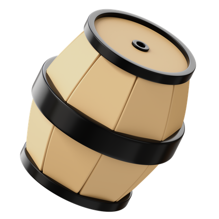 Bombe baril  3D Icon