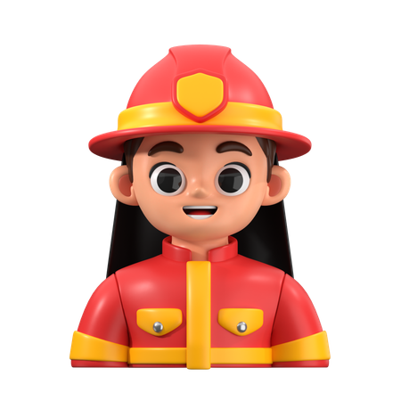 Bombeiro  3D Icon