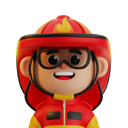 Bombeiro  3D Icon