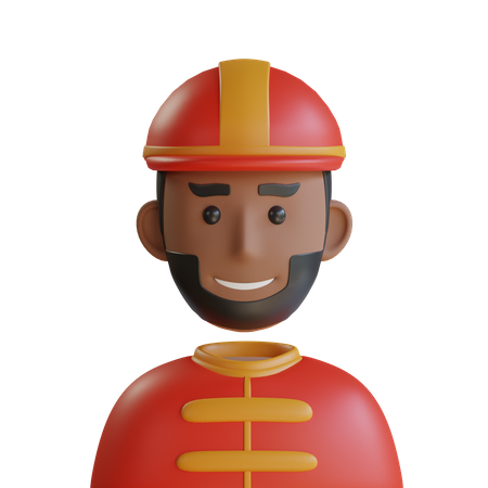 Bombeiro  3D Icon