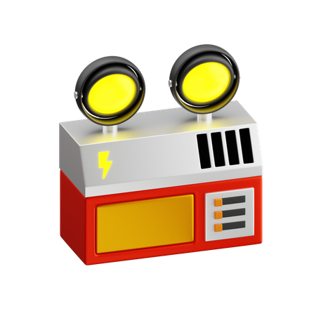 Luz de bombeiro  3D Icon