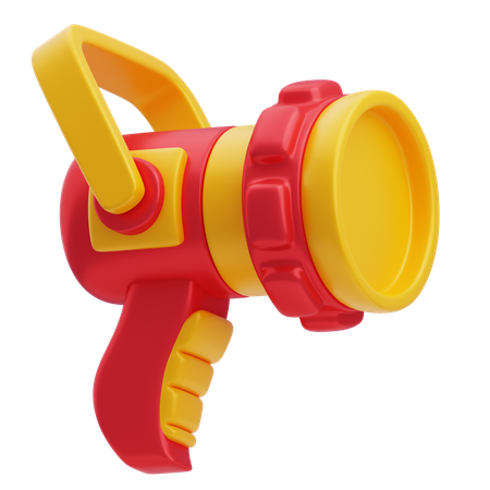 Spray turbojato de bombeiro  3D Icon