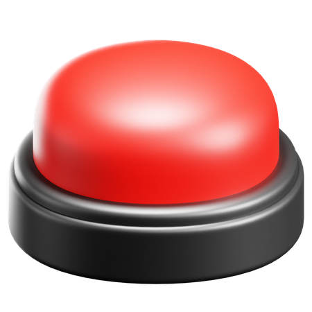 Bombenknopf  3D Icon