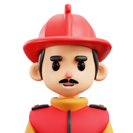 Bombero  3D Icon