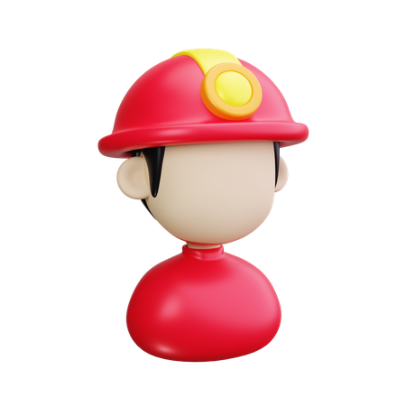 Bombero  3D Icon