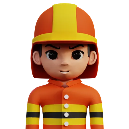 Bombero  3D Icon