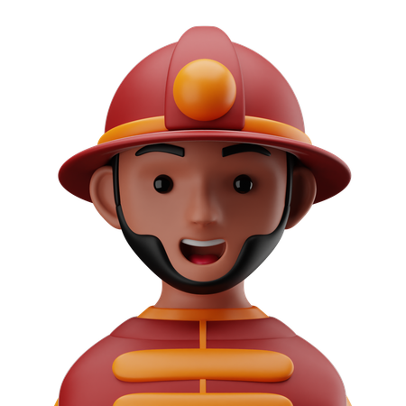 Bombero  3D Icon