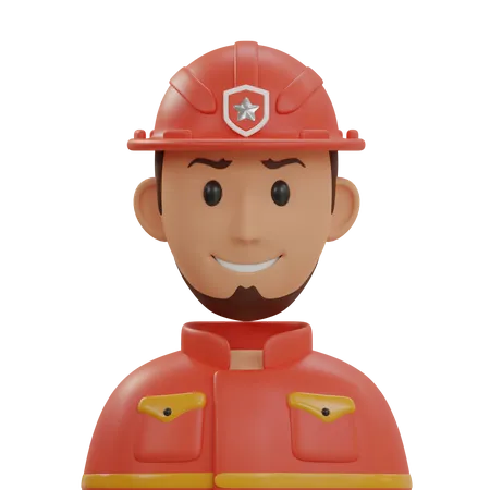 Bombero  3D Icon