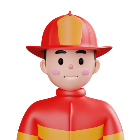 Bombero  3D Icon