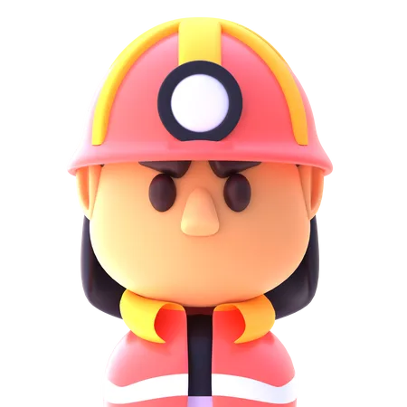 Bombero  3D Icon