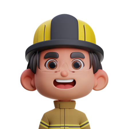 Bombero  3D Icon