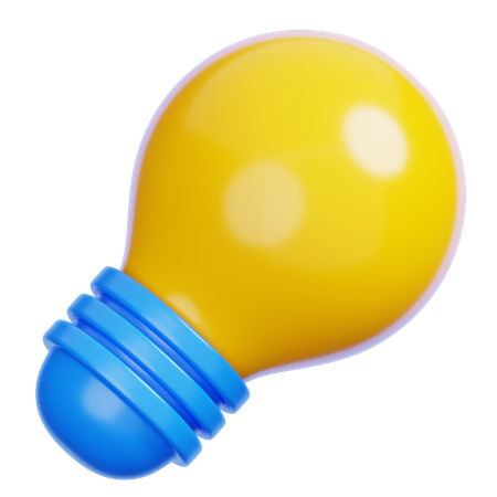 Bombilla  3D Icon