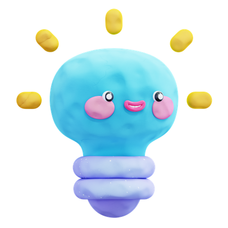 Bombilla  3D Icon