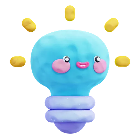 Bombilla  3D Icon