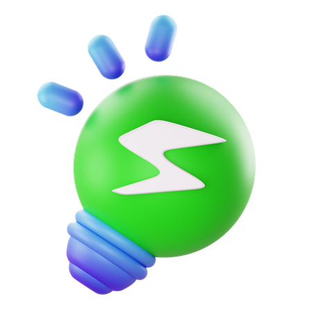 Bombilla  3D Icon