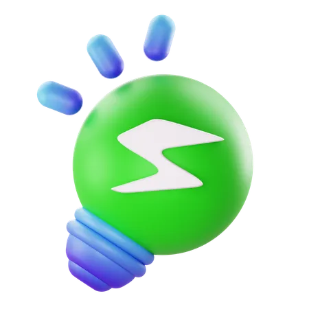 Bombilla  3D Icon