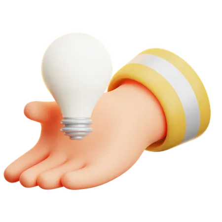 Bombilla  3D Icon
