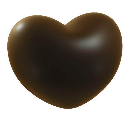 Bombon Heart 3D Icon