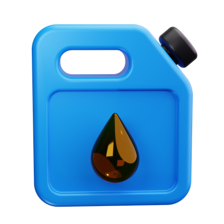 Bote de gas  3D Icon