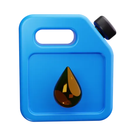 Bote de gas  3D Icon