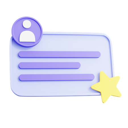 Bon commentaire  3D Icon