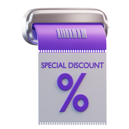 Bon de réduction pour le Cyber Monday  3D Icon