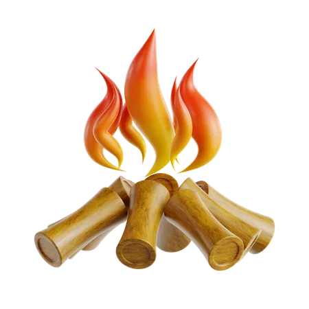 Bon feu  3D Icon