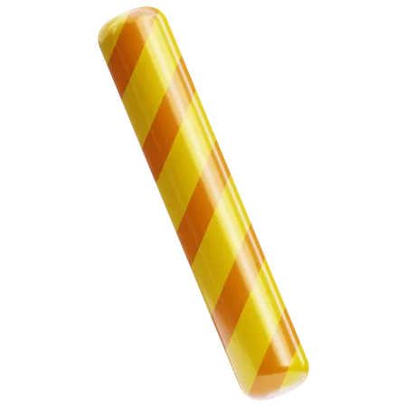 Un baton de bonbon  3D Icon