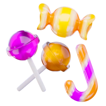 Bonbons  3D Icon