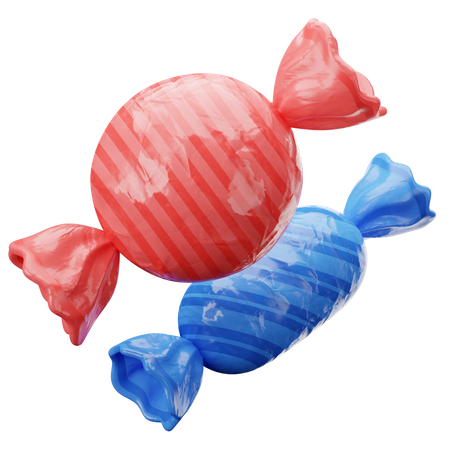 Bonbons  3D Illustration