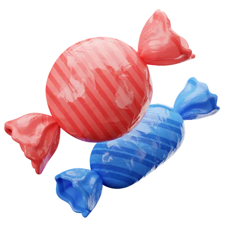 Bonbons  3D Illustration