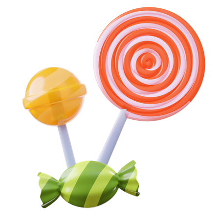 Bonbons  3D Icon